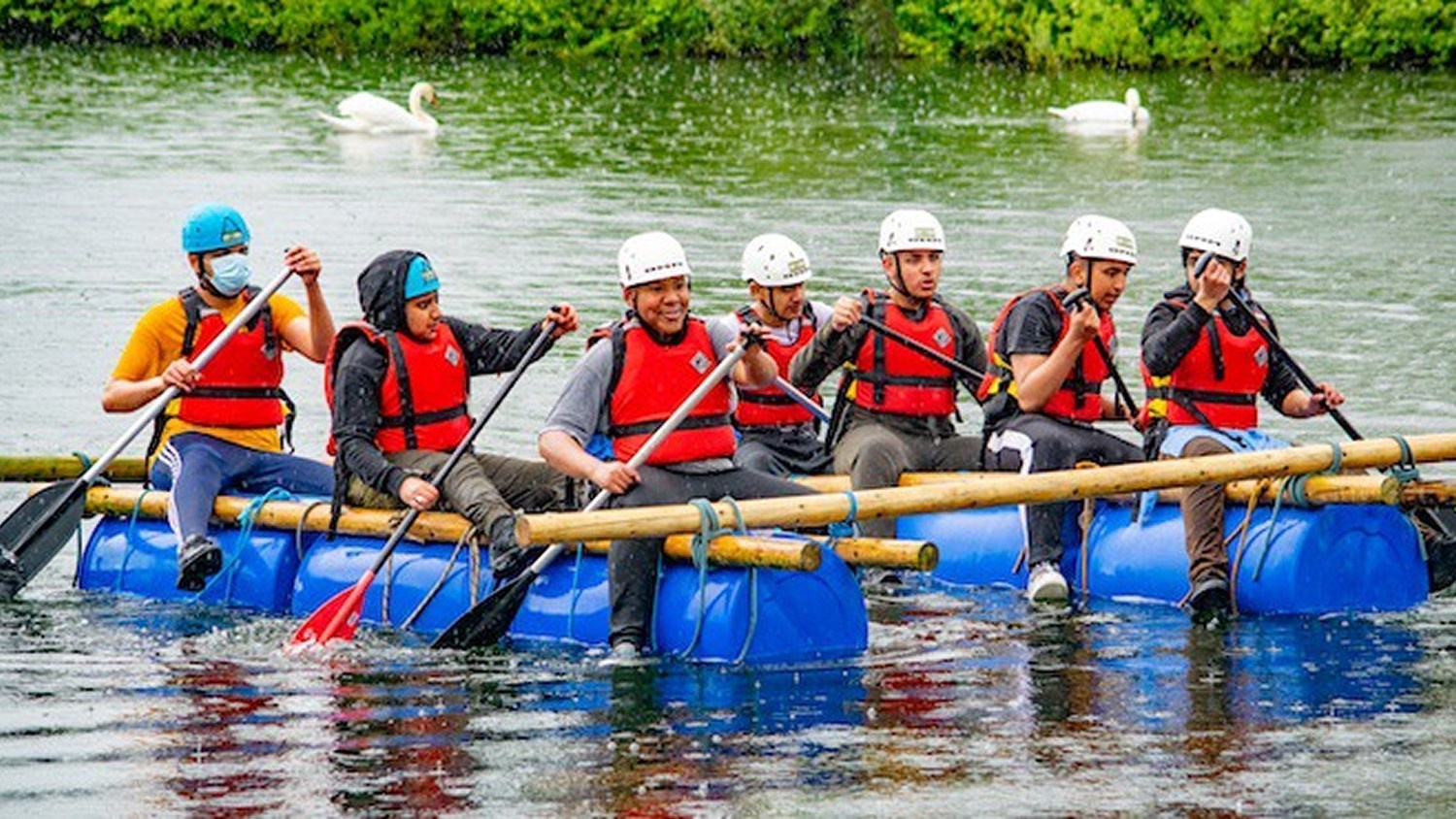 Raft Building Challenge: Design, Test, Launch